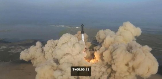 Diario Frontera, Frontera Digital,  cohete Starship de SpaceX explota, ELON MUSK, Internacionales, Tecnología, ,El cohete Starship de SpaceX explota cuatro minutos después 
del despegue en su primer lanzamiento
