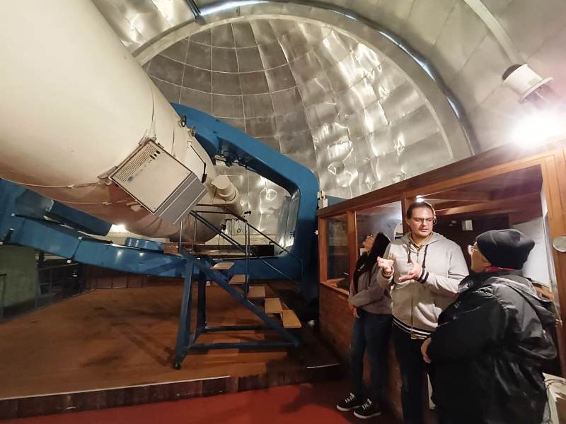 Diario Frontera, Frontera Digital,  FONACIT, OBSERVATORIO ASTRONÓMICO NACIONAL, Tecnología, ,La presidenta del Fonacit inspecciona instalaciones 
del Observatorio Astronómico Nacional