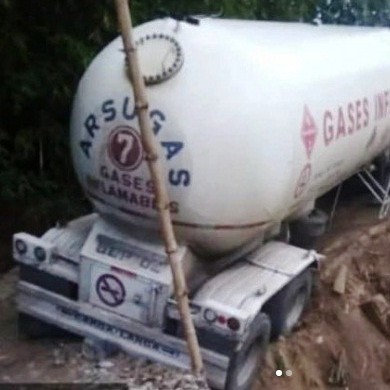 Diario Frontera, Frontera Digital,  CAÑO ARENOSO, GANDOLA, GAS, MÉRIDA, TRONCAL 001, El Vigía Panamericana, ,Se restableció el paso por la Panamericana 
tras permanecer trancado por más 17 horas