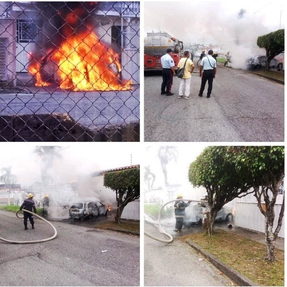 Diario Frontera, Frontera Digital,  BOMBEROS DE EL VIGÍA, INCENDIO DE VEHÍCULO, Sucesos, ,Bomberos El Vigía indagan causa del incendio
de un vehículo