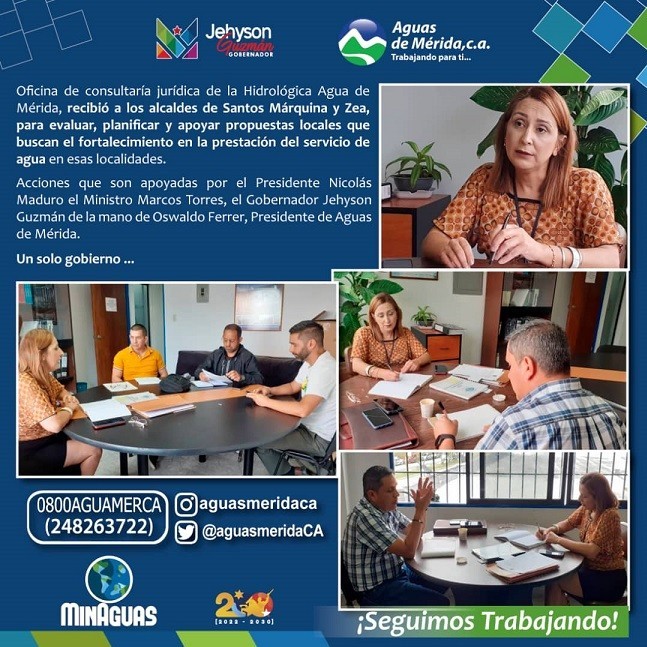 Diario Frontera, Frontera Digital,  Aguas de Mérida - Eje del Páramo, zea, Páramo, ,Se fortalece enlace Aguas de Mérida con municipios