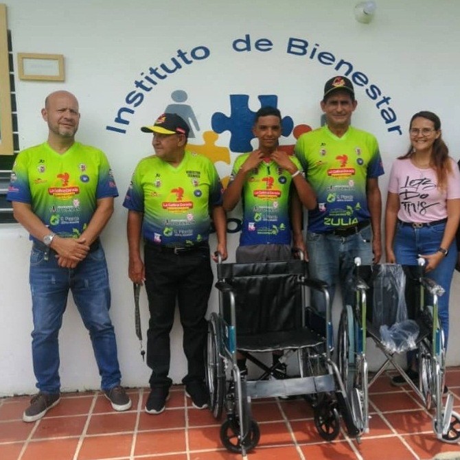 Diario Frontera, Frontera Digital,  Fundación Richard Parra, El Vigía Panamericana, ,Fundación Richard Parra donó dos sillas
de ruedas a beneficencia social de El Vigía