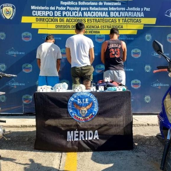 Diario Frontera, Frontera Digital,  PNB, DETENIDOS CON COCAINA, Sucesos, ,PNB detuvo a tres jóvenes con cocaína en El Vigía