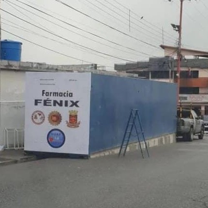 Diario Frontera, Frontera Digital,  COTAINER ANÁRQUICO, FARMACIA FÉNIX, EL VIGÍA, El Vigía Panamericana, ,Instalación de container de Farmacia Fénix en El Vigía 
viola toda normativa municipal de Tránsito Terrestre