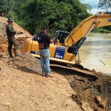 Diario Frontera, Frontera Digital,  TRABAJOS EN ONIA, ALBERTO ADRIANI, EL VIGÍA, El Vigía Panamericana, ,Retoman trabajos en Onia con maquinaria en el sitio