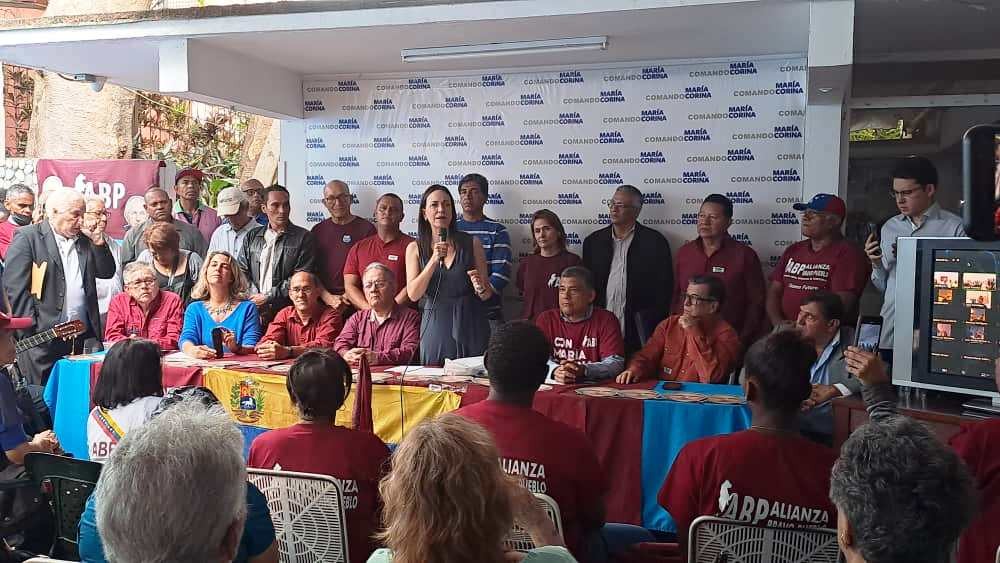 Diario Frontera, Frontera Digital,  VENTE VENEZUELA, MARIA CORINA MACHADO, ANTONIO LEDEZMA, Politica, ,Antonio Ledezma y ABP respaldan a María Corina: 
Confiamos en que vas a reunificar a Venezuela