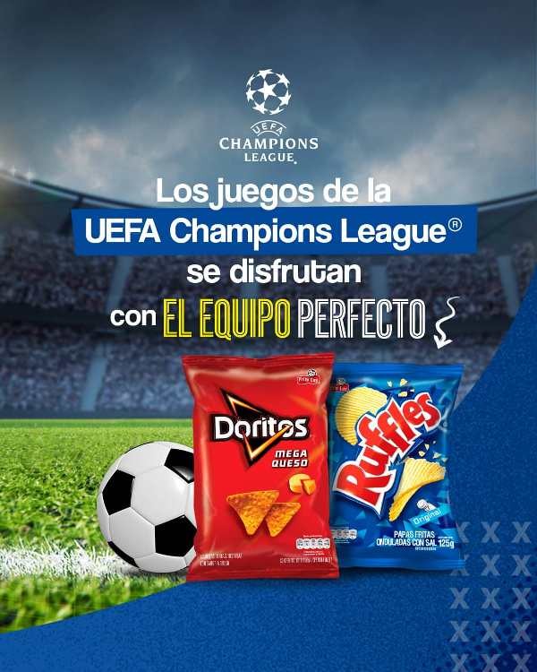 Diario Frontera, Frontera Digital,  Doritos®, Ruffles, UEFA Champions League 2023, Entretenimiento, ,¡Sé parte del Equipo Perfecto junto a Doritos®, 
Ruffles y la UEFA Champions League 2023!