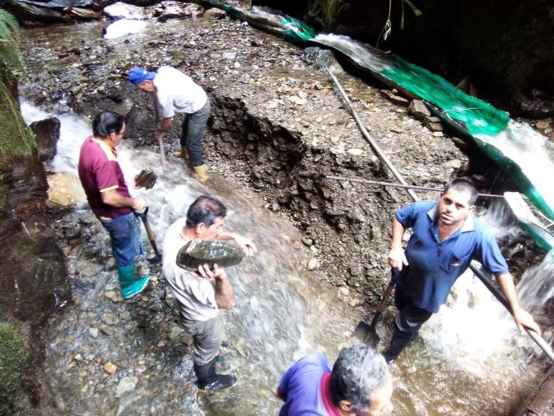 Diario Frontera, Frontera Digital,  ALCALDÍA DE TOVAR, AGUAS DE MÉRIDA, Mocoties, ,Alcaldía de Tovar y Aguas de Mérida 
dan mantenimiento constante a los acueductos