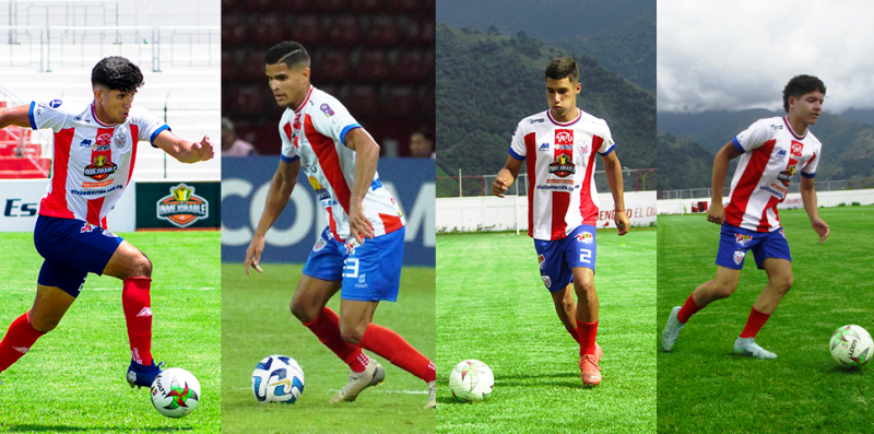 Diario Frontera, Frontera Digital,  ESTUDIANTES DE MÉRIDA F.C., VINOTINTO, Deportes, ,Cuatro jugadores de Estudiantes de Mérida F.C trabajan con la Vinotinto