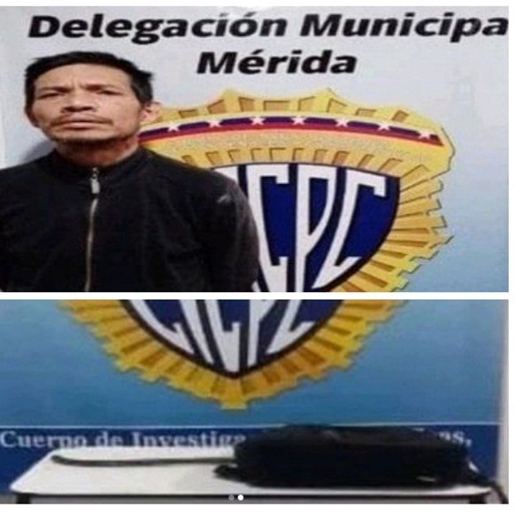 Diario Frontera, Frontera Digital,  Cicpc de Mérida, Sucesos, ,Cicpc de Mérida capturó a un ciudadano 
por hurto de material estratégico