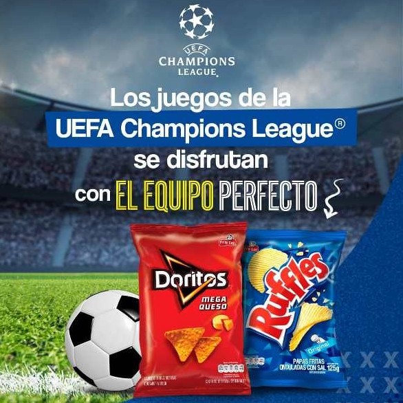 Diario Frontera, Frontera Digital,  Doritos®, Ruffles, UEFA Champions League 2023, Entretenimiento, ,¡Sé parte del Equipo Perfecto junto a Doritos®, 
Ruffles y la UEFA Champions League 2023!