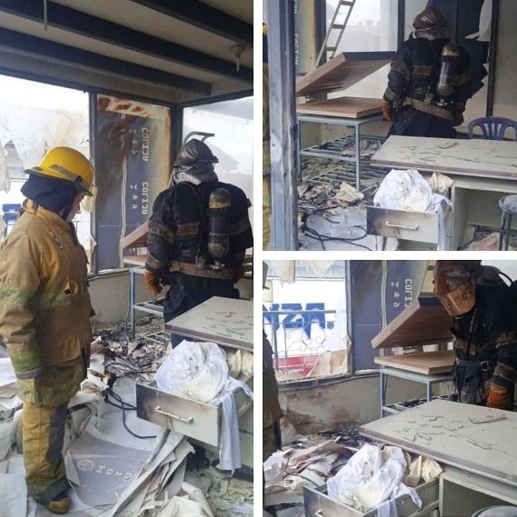 Diario Frontera, Frontera Digital,  INCENDIO LOCAL COMERCIAL, EL VIGÍA, Sucesos, ,Cuerpo de Bomberos indaga causa de un incendio
de un local comercial en El Vigía