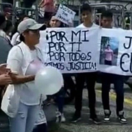 Diario Frontera, Frontera Digital,  FISCALÍA, CAJA SECA, FAMILIARES ANYELO, Sucesos, ,Familiares protestaron frente a la Fiscalía 
exigiendo justicia por el asesinato de Anyelo en Caja Seca