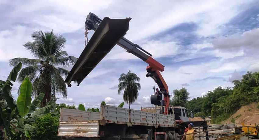 Diario Frontera, Frontera Digital,  PUENTE ONIA, El Vigía Panamericana, ,Ejecutivo regional avanza en los trabajos del puente Onia