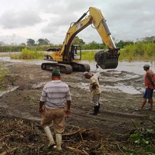 Diario Frontera, Frontera Digital,  MAQUINARIA SECTOR EL DIQUE, EL VIGIA, ALBERTO ADRIANI, El Vigía Panamericana, ,Jehyson Guzmán envió maquinaria al sector El Dique de Alberto Adriani
