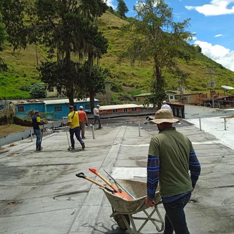 Diario Frontera, Frontera Digital,  HOSPITAL DE TIMOTES, GOBIERNO DE JEHYSON GUZMÁN, MUNICIPIO MIRANDA, Páramo, ,Inició impermeabilización del hospital de Timotes