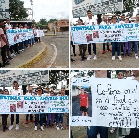 Diario Frontera, Frontera Digital,  PREOTESTA, EL VIGÍA, CIRCUITO JUDICIAL EL VIGÍA, Sucesos, ,Familiares y amigos de Anyelo Díaz protestaron 
exigiendo justicia y cárcel para los asesinos