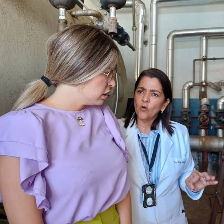 Diario Frontera, Frontera Digital,  caldera de vapor de la ULE, IAHULA, NELLYS MOLINA, GAIRIMAR CANO DE GUZMÁN, SALUD, JEHYSON GUZMÁN, Salud, ,Gobierno regional constató operatividad de la caldera de vapor de la ULE