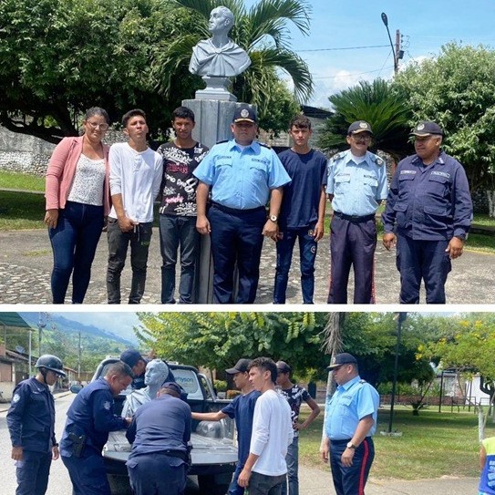 Diario Frontera, Frontera Digital,  Restituyen el busto del Libertador, MUCUJEPE, ALBERTO ADRIANI, EL VIGÍA, MÉRIDA, El Vigía Panamericana, ,Restituyen el busto del Libertador
Simón Bolívar en la plaza de Mucujepe