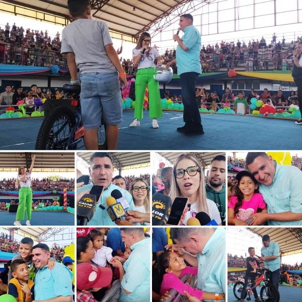 Diario Frontera, Frontera Digital,  El Vigía se desbordó, DÍA DEL NIÑO, GOBIERNO DE MÉRIDA, . JEHYSON GUZMÁN, El Vigía Panamericana, ,El Vigía se desbordó en la celebración del día del Niño
