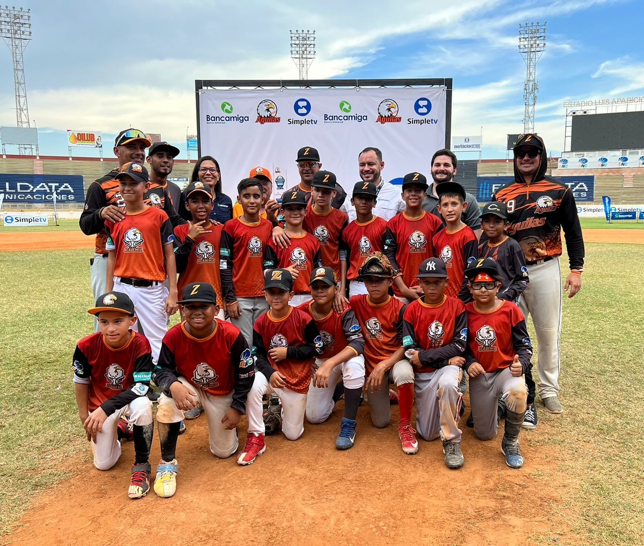 Diario Frontera, Frontera Digital,  BANCAMIGA, SIMPLE TV, ZULIA, BEISBOL MENOR, ZULIA, Academia Águilas del Zulia, Ariel José Martínez, Deportes, ,Bancamiga y Simpletv impulsan el béisbol menor en el estado Zulia