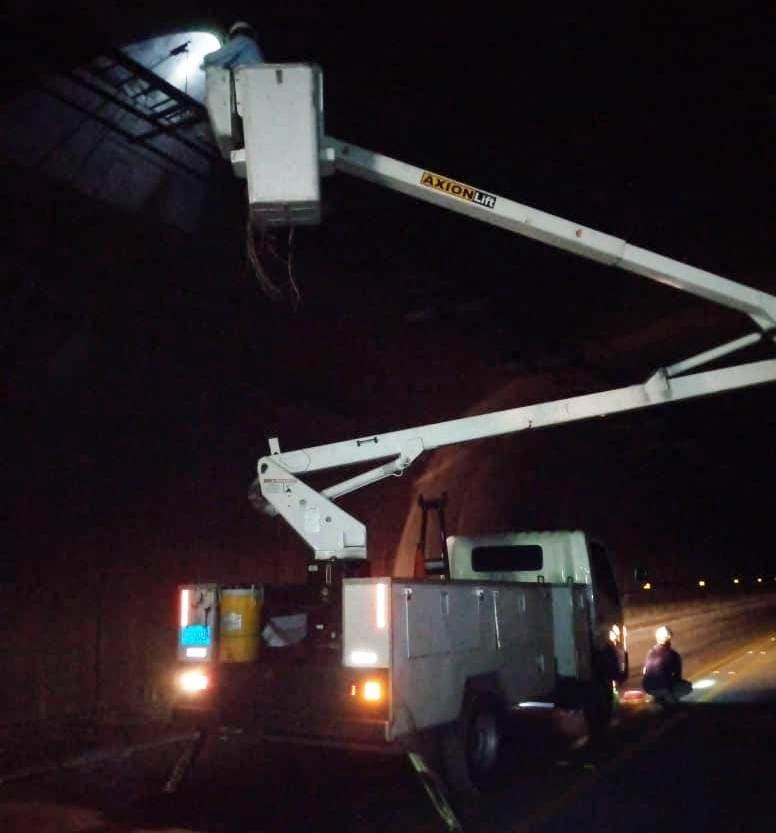 Diario Frontera, Frontera Digital,  apagón túneles, local 008, El Vigía Panamericana, ,Secretaria de Servicios Públicos y Corpoelec investigan apagón en los túneles