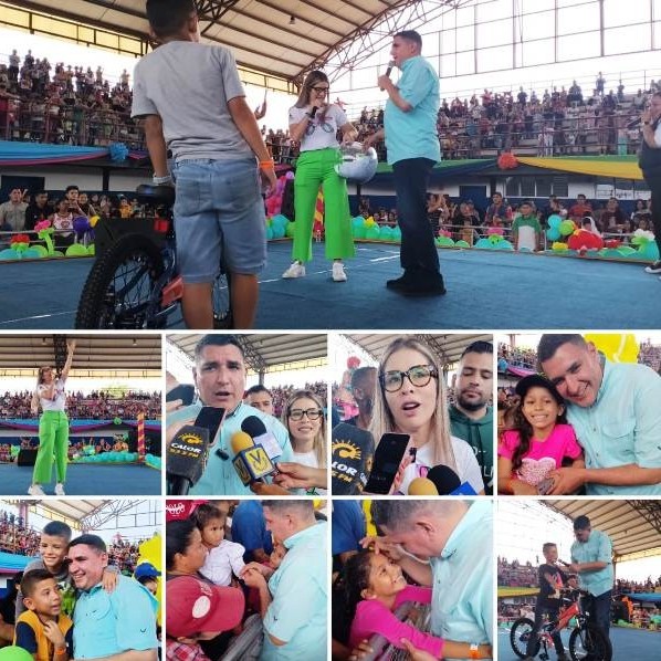 Diario Frontera, Frontera Digital,  El Vigía se desbordó, DÍA DEL NIÑO, GOBIERNO DE MÉRIDA, . JEHYSON GUZMÁN, El Vigía Panamericana, ,El Vigía se desbordó en la celebración del día del Niño