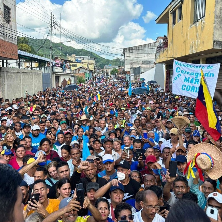 Diario Frontera, Frontera Digital,  MARÍA CORINA MACHADO, VENTE VENEZUELA, Politica, ,María Corina desde San Juan de Los Morros: Venezuela ya cambió 
y vamos a cobrarle al régimen en el 2024
