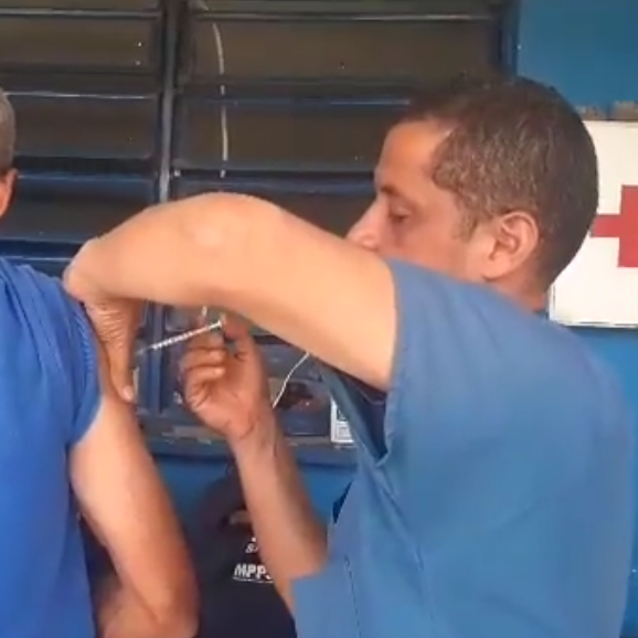 Diario Frontera, Frontera Digital,  AGUAS DE MÉRIDA, CRUz ROJA VENEZOLANA, JORNADA DE VACUNACIÓN, Salud, ,Un centenar de trabajadores (as) fueron vacunados en Aguas de Mérida