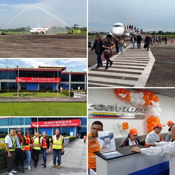Diario Frontera, Frontera Digital,  CONVIASA, CARACAS EL VIGÍA, El Vigía Panamericana, ,Conviasa retomó conexión comercial El Vigía - Caracas y viceversa