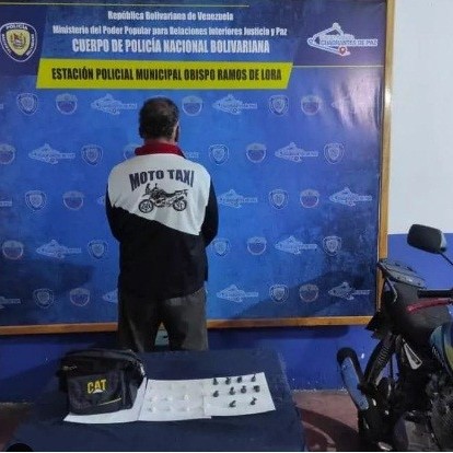 Diario Frontera, Frontera Digital,  DETENIDO POR DROGAS, OBISPO RAMOS DE LORA, Sucesos, ,PNB detuvo a ciudadano con 8,23 gramos
de droga entre marihuana y cocaína