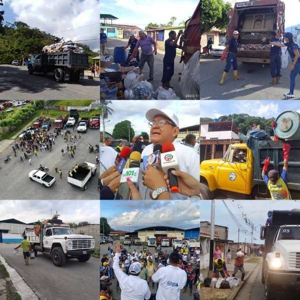 Diario Frontera, Frontera Digital,  LISANDRO SEGURA, ALBERTO ADRIANI, El Vigía Panamericana, ,Lisandro Segura activó Operativo Especial 
para recolectar la basura en Alberto Adriani