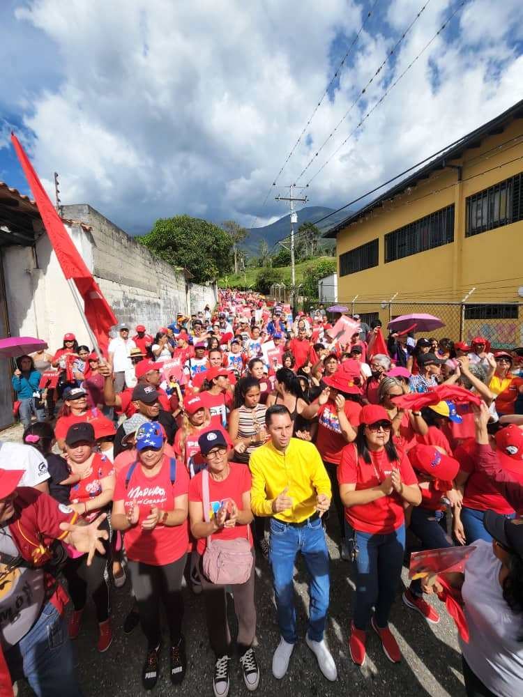 Diario Frontera, Frontera Digital,  JESUS ARAQUE, Politica, ,Militancia de Arias marchó para impulsar victoria del Presidente Maduro en 2024