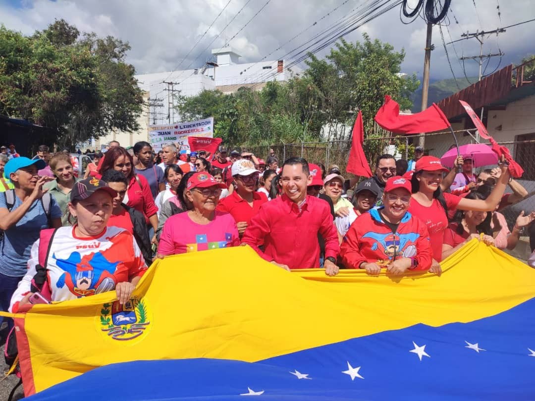 Diario Frontera, Frontera Digital,  Parroquia Juan Rodríguez Suárez, PSUV, JESÚS ARAQUE, Politica, ,Parroquia Juan Rodríguez Suárez marchó por el triunfo del Presidente Nicolás Maduro