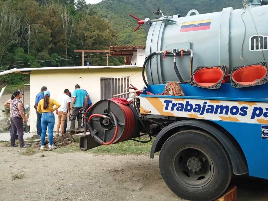 Diario Frontera, Frontera Digital,  AGUAS DE MÉRIDA, TIMOTES, MÉRIDA, JEHYSON GUZMÁN, NICOLÁS MADURO, OSWALDO FERRER, PÁRAMO, Páramo, ,Aguas de Mérida limpió y efectuó mantenimiento a 12 pozos sépticos
en el municipio Miranda, Timotes