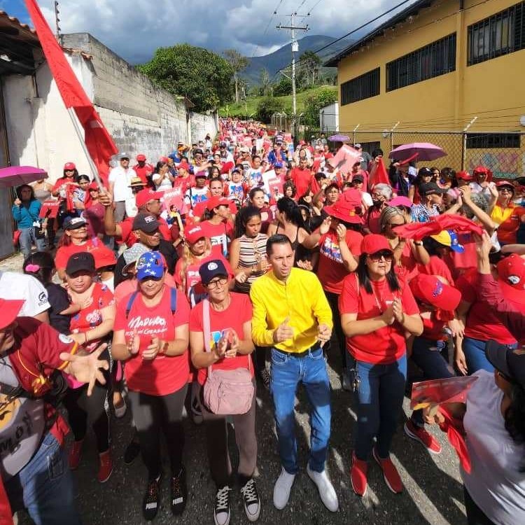 Diario Frontera, Frontera Digital,  JESUS ARAQUE, Politica, ,Militancia de Arias marchó para impulsar victoria del Presidente Maduro en 2024