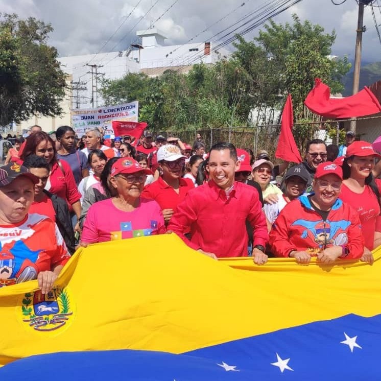 Diario Frontera, Frontera Digital,  Parroquia Juan Rodríguez Suárez, PSUV, JESÚS ARAQUE, Politica, ,Parroquia Juan Rodríguez Suárez marchó por el triunfo del Presidente Nicolás Maduro