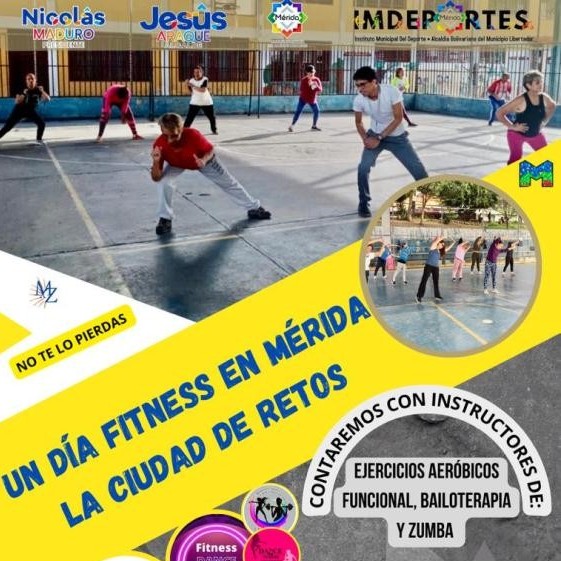 Diario Frontera, Frontera Digital,  Un día de Fitness  en Mérida, ALCALDÍA DE MÉRIDA, JESÚS ARAQUE, Deportes, ,Alcalde Jesús Araque realizará Mega evento deportivo "Un día de Fitness  en Mérida ciudad de Retos"
