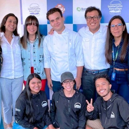 Diario Frontera, Frontera Digital,  HAMBURGUESA BANCAMIGA, Ávila Burger, Cuadra Gastronómica de Los Palos Grandes, Instituto Culinario de Caracas, concurso Avichef, Ariel Martínez, Nacionales, Entretenimiento, ,Bancamiga lanzó su hamburguesa
a través de una experiencia de marketing sensorial