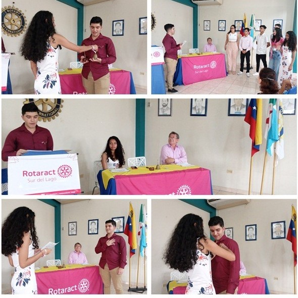 Diario Frontera, Frontera Digital,  Juan José Mendoza, Rotaract Sur del Lago en El Vigía, El Vigía Panamericana, ,Juan José Mendoza asumió presidencia
de Rotaract Sur del Lago en El Vigía
