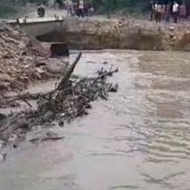 Diario Frontera, Frontera Digital,  ONIA, TRONCAL 0011, MÉRIDA, EL VIGÍA, El Vigía Panamericana, ,Cierran paso vehicular en vía provisional de Onia tras crecida del río