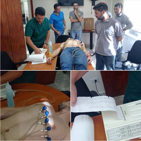 Diario Frontera, Frontera Digital,  Centro Nacional de Tecnologías Ópticas, cida, Tecnología, ,Electrocardiógrafo del Ipasme reparado en el Centro Nacional de Tecnologías Ópticas