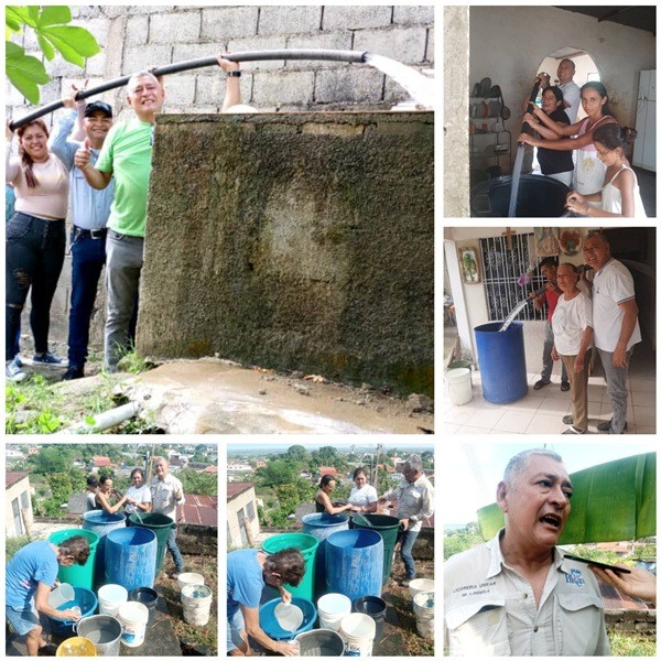 Diario Frontera, Frontera Digital,  Cisterna Nazareno, EL VIGÍA, MÉRIDA, El Vigía Panamericana, ,Cisterna Nazareno sigue 
suministrando agua a los vigienses