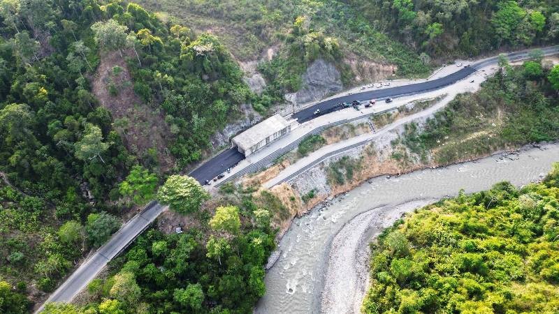 Diario Frontera, Frontera Digital,  sector Garibaldi de la L008, JEHYSON GUZMÁN, GOBIERNO DE MÉRIDA, El Vigía Panamericana, ,Jehyson Guzmán culminó rehabilitación del sector Garibaldi de la L008