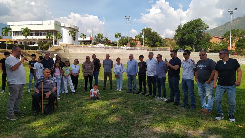 Diario Frontera, Frontera Digital,  CENTRO ÍTALO VENEAZOLANO, MÉRIDA, RAFAEL MILILLO, CENTRO ÍTALO VENEZOLANO, Deportes, ,CSIV bautiza su cancha de fútbol en honor a Raffaelle Milillo