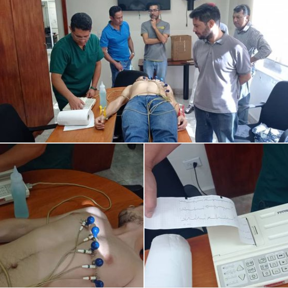 Diario Frontera, Frontera Digital,  Centro Nacional de Tecnologías Ópticas, cida, Tecnología, ,Electrocardiógrafo del Ipasme reparado en el Centro Nacional de Tecnologías Ópticas