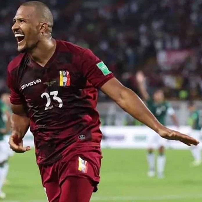 Diario Frontera, Frontera Digital,  SALOMÓN RONDON, VCINTOTINTO, Deportes, ,Venezuela vence 1-0 a Paraguay 
con agónico gol de penal de Salomón Rondón