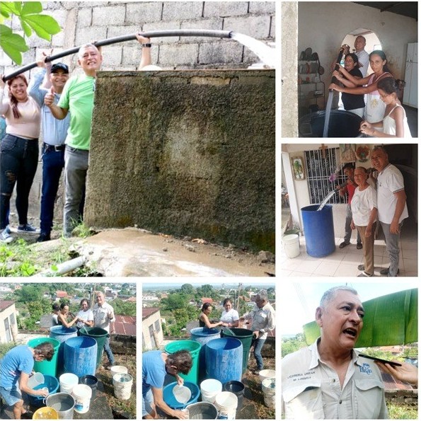 Diario Frontera, Frontera Digital,  Cisterna Nazareno, EL VIGÍA, MÉRIDA, El Vigía Panamericana, ,Cisterna Nazareno sigue 
suministrando agua a los vigienses