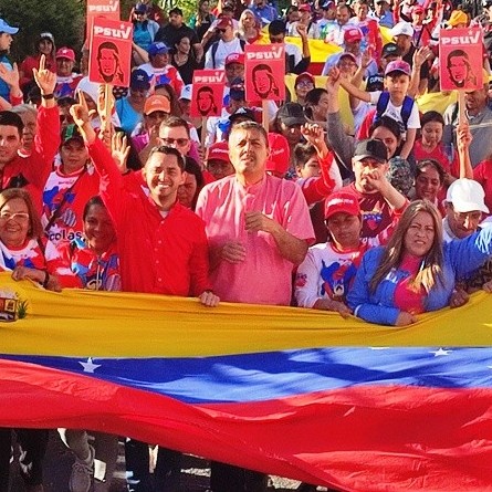 Diario Frontera, Frontera Digital,  PARROQUIA LASSO DE LA VEGA, MARCHA POR MADURO, PSUV, ALCALDE JESÚS ARAQUE, Politica, ,Parroquia Lasso de La Vega marchó en respaldo al Presidente Maduro