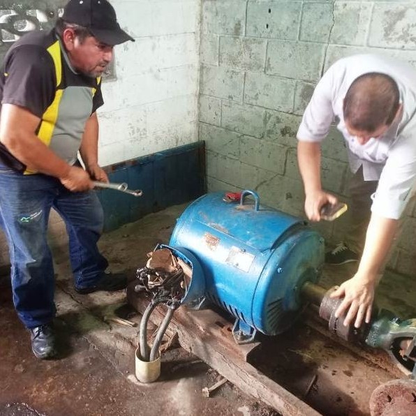 Diario Frontera, Frontera Digital,  MANTENIMIENTO ESTACIÓN IBERIA, EL VIGÍA, AGUAS DE MÉRIDA, EL VIGÍA, El Vigía Panamericana, ,Trabajadores (as) de Aguas de Mérida efectuaron mantenimiento 
a bombas de Estación Iberia en Alberto Adriani